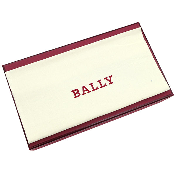 バリー BALLY テレン TELEN 6218049 ブラック  ボヴィンレザー 長財布 シルバー金具 新品 未使用 黒 ラウンドファスナー