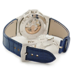 ハリーウィンストン Harry Winston オーシャン トリレトロ クロノグラフ OCEACT44WW002 自動巻き メンズ K18WG無垢 純正ダイヤ シェル