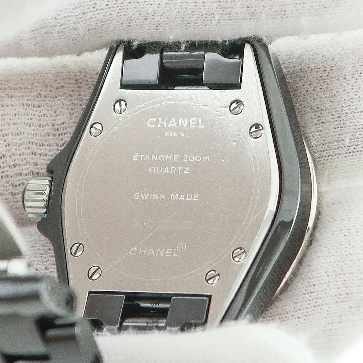 シャネル CHANEL J12 33MM  H0949 クオーツ レディース 純正ダイヤ ブラック セラミック