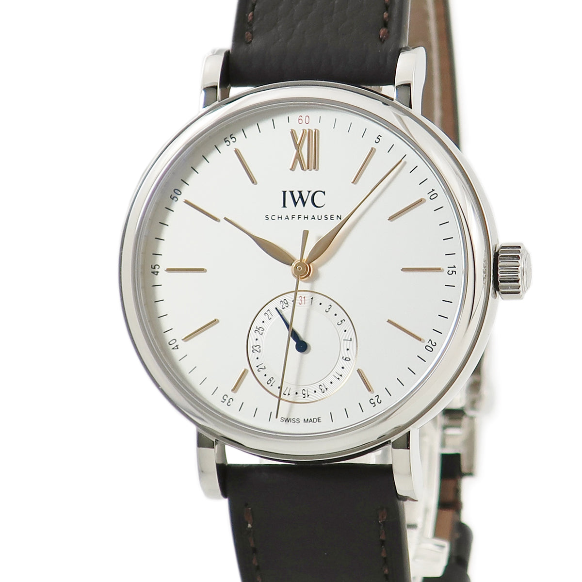 IWC IWC ポートフィノ ポインターデイト IW359201 自動巻き メンズ 未使用 バー