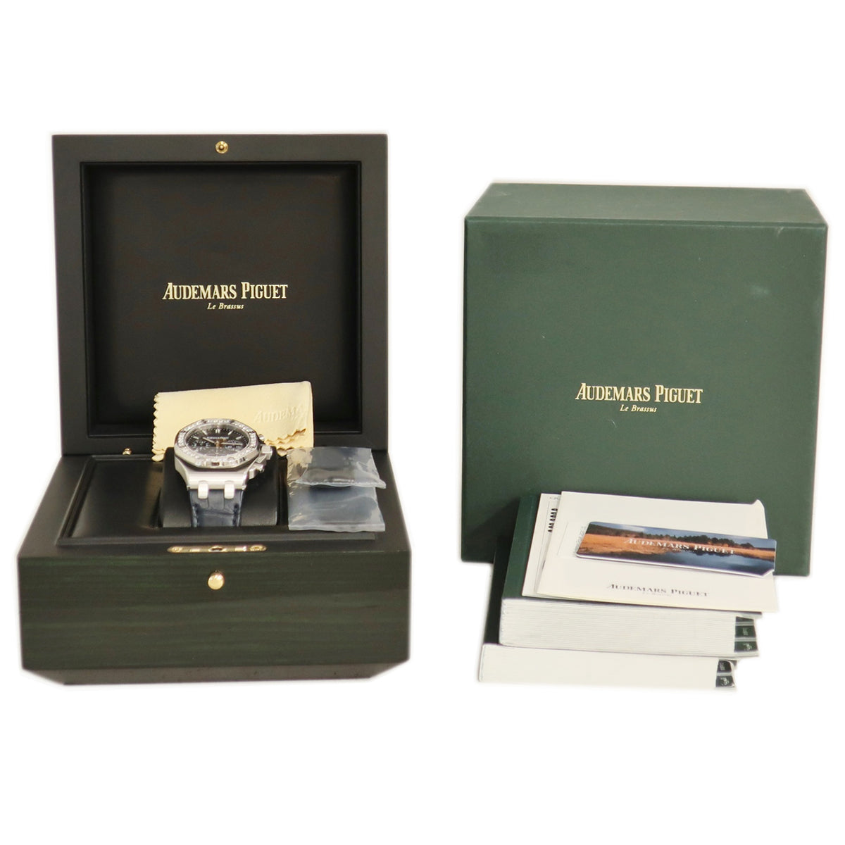 オーデマピゲ AUDEMARS PIGUET ロイヤルオーク オフショア クロノ 26231ST.ZZ.D002CA.01 自動巻き レディース 純正ダイヤ ブラック