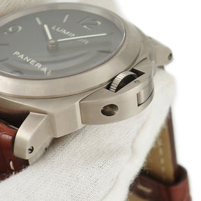 パネライ PANERAI ルミノール ベース PAM00176 手巻き メンズ M番 ブラック