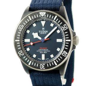 チュードル TUDOR ペラゴスFXD 25707KN M25707KN-0001 ランダム番 自動巻き メンズ 新品同様 ランダム番 青 紺 イカ針 チューダー 2023年