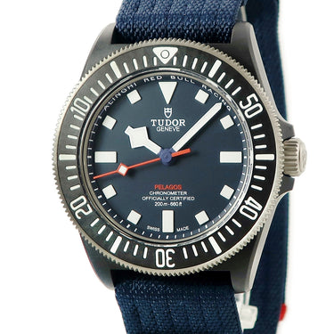 チュードル TUDOR ペラゴスFXD 25707KN M25707KN-0001 ランダム番 自動巻き メンズ 新品同様 ランダム番 青 紺 イカ針 チューダー 2023年