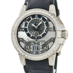 ハリーウィンストン Harry Winston オーシャン ビッグデイト OCEABD42WW002 自動巻き メンズ K18WG無垢 純正ダイヤ 限定20本