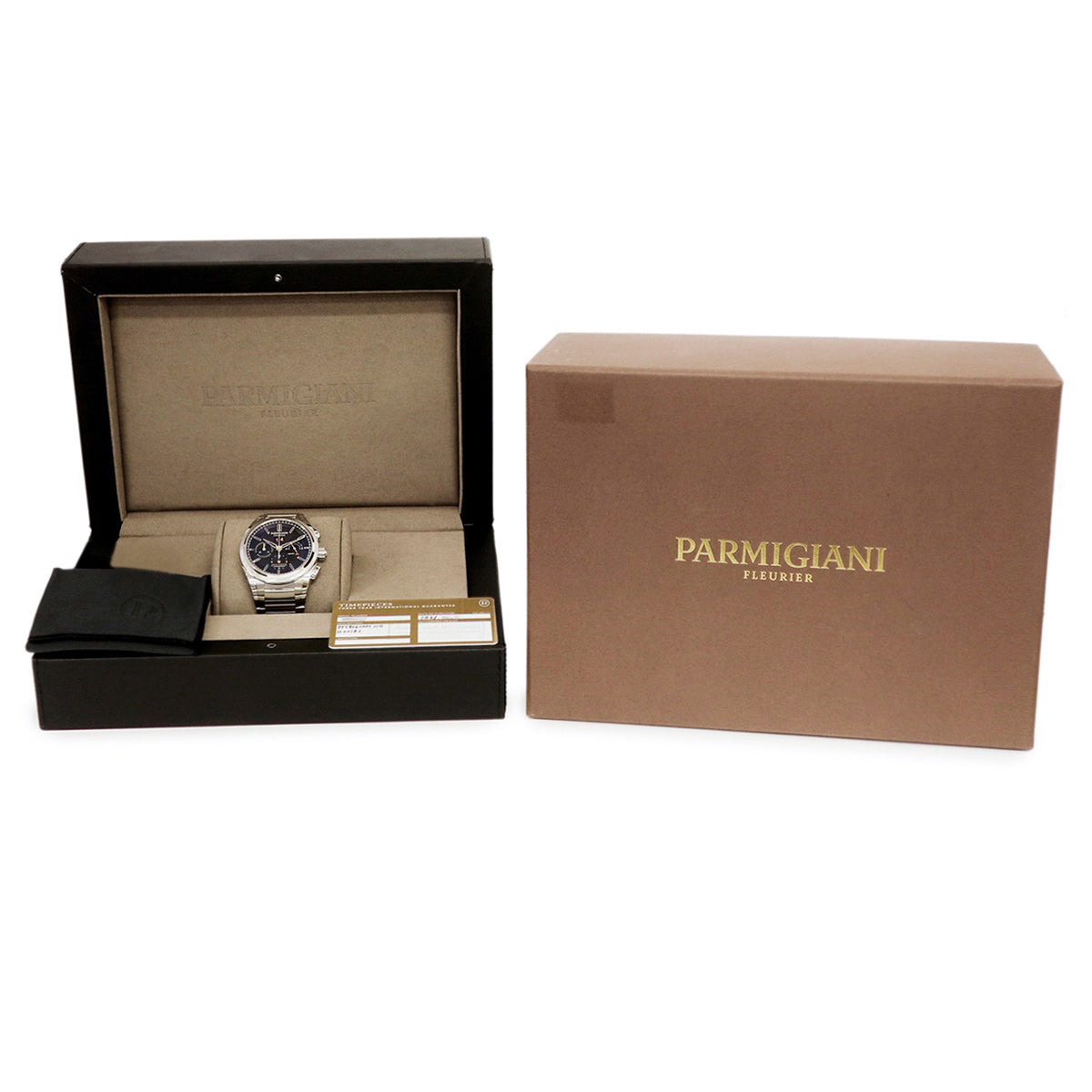 パルミジャーニ・フルリエ PARMIGIANI FLEURIER トンダグラフ GT PFC906-0000210-B00182 自動巻き メンズ 黒 アニュアルカレンダー 限定