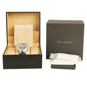 ブルガリ BVLGARI ディアゴノ スクーバー プロフェッショナル 2000m SD42S 自動巻き メンズ ブラック ダイバーズ