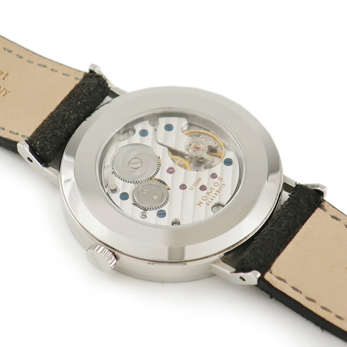 ノモス NOMOS タンジェント 38 ミッドナイトブルー TN1A1BL238 手巻き メンズ スモセコ アラビア