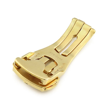 オメガ OMEGA イエローゴールド K18YG 腕時計パーツ 純正 16mm幅対応 フォールディング Dバックル パーツ 替え 交換 予備 K18YG イエローゴールド 750 金