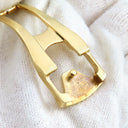 オメガ OMEGA イエローゴールド K18YG 腕時計パーツ 純正 16mm幅対応 フォールディング Dバックル パーツ 替え 交換 予備 K18YG イエローゴールド 750 金