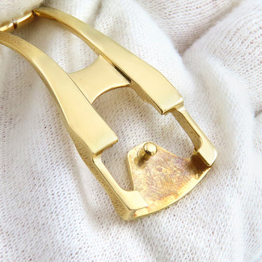 オメガ OMEGA イエローゴールド K18YG 腕時計パーツ 純正 16mm幅対応 フォールディング Dバックル パーツ 替え 交換 予備 K18YG イエローゴールド 750 金