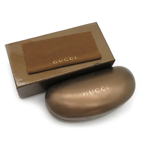 グッチ GUCCI GG サイドラインストーン 62□16 GG3144/F/S ブラウン プラスチック サングラス ゴールド金具 グラデーションレンズ 茶