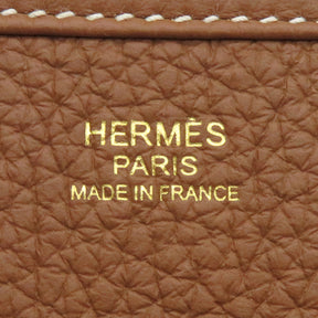 エルメス HERMES エヴリン3 PM ゴールド トリヨンクレマンス ショルダーバッグ ゴールド金具 茶