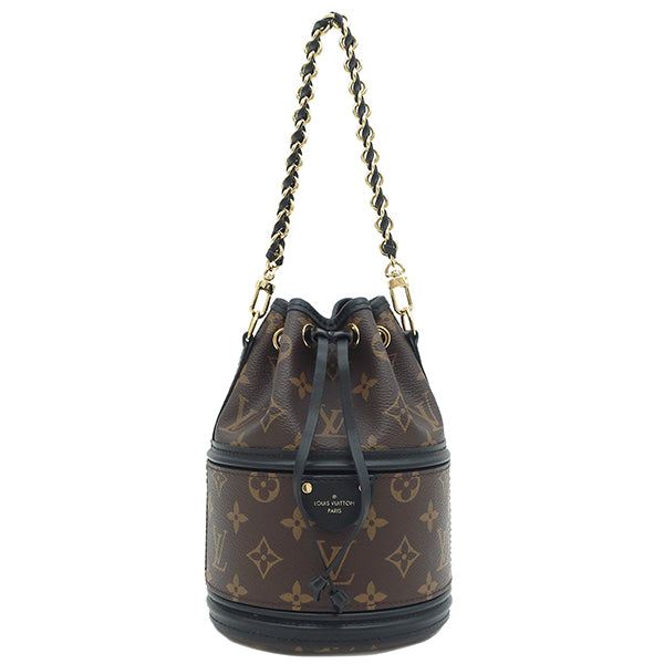 ルイヴィトン LOUIS VUITTON カノエ M83480 モノグラム モノグラムキャンバス レザー 2WAYバッグ ゴールド金具 茶 ショルダー ハンドバッグ