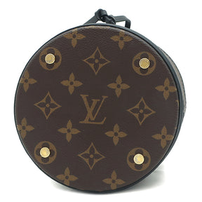 ルイヴィトン LOUIS VUITTON カノエ M83480 モノグラム モノグラムキャンバス レザー 2WAYバッグ ゴールド金具 茶 ショルダー ハンドバッグ