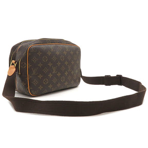 ルイヴィトン LOUIS VUITTON リポーター PM M45254 モノグラム モノグラムキャンバス ショルダーバッグ ゴールド金具 茶 斜め掛け