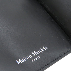 メゾン マルタン マルジェラ MAISON MARTIN MARGIELA 4ステッチ マネークリップ SA1UI0018 ブラック レザー 二つ折り財布 シルバー金具 黒 札入れ