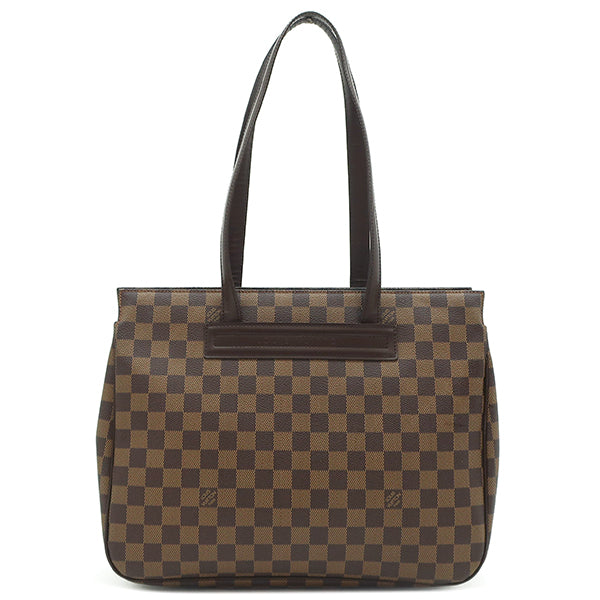 ルイヴィトン LOUIS VUITTON パリオリ GM N51124 ダミエエベヌ ダミエキャンバス トートバッグ ゴールド金具 茶 肩掛け