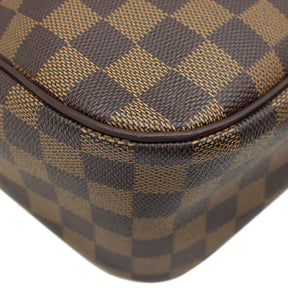 ルイヴィトン LOUIS VUITTON パリオリ GM N51124 ダミエエベヌ ダミエキャンバス トートバッグ ゴールド金具 茶 肩掛け