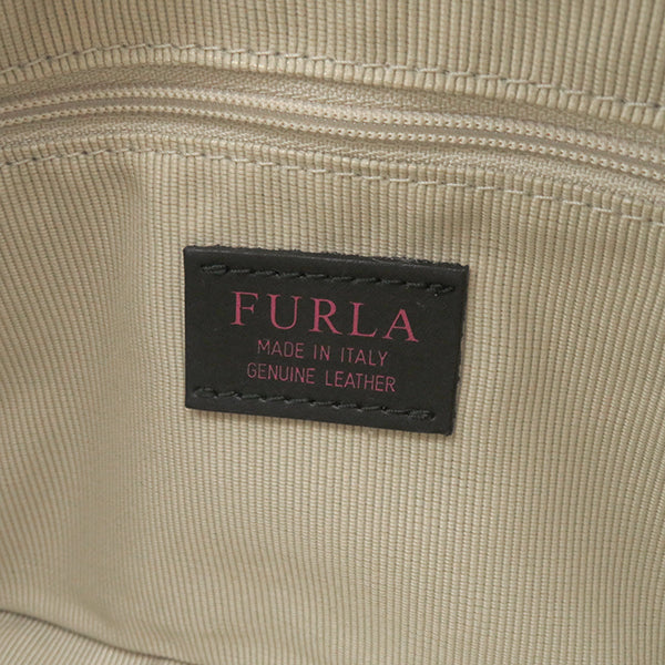 フルラ FURLA BRAVA MINI CROSSBODY イタリア ダリア レザー ショルダーバッグ ゴールド金具 ピンクベージュ 斜め掛け