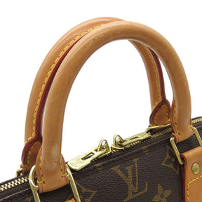 ルイヴィトン LOUIS VUITTON アルマ M51130 モノグラム モノグラムキャンバス ハンドバッグ ゴールド金具 茶