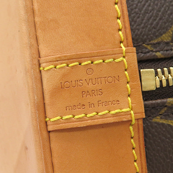 ルイヴィトン LOUIS VUITTON アルマ M51130 モノグラム モノグラムキャンバス ハンドバッグ ゴールド金具 茶