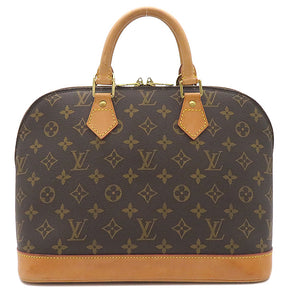 ルイヴィトン LOUIS VUITTON アルマ M51130 モノグラム モノグラムキャンバス ハンドバッグ ゴールド金具 茶