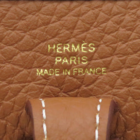 エルメス HERMES エヴリンTPM ゴールド トリヨンクレマンス ショルダーバッグ ゴールド金具 茶