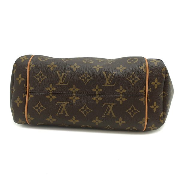 ルイヴィトン LOUIS VUITTON トータリー PM M56688 モノグラム モノグラムキャンバス トートバッグ ゴールド金具 茶 肩掛け