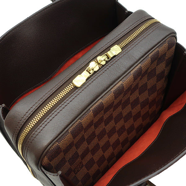 ルイヴィトン LOUIS VUITTON トリアナ N51155 ダミエエベヌ ダミエキャンバス ハンドバッグ ゴールド金具 茶