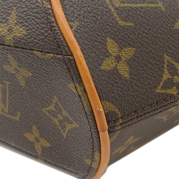 ルイヴィトン LOUIS VUITTON エリプス PM M51127 モノグラム モノグラムキャンバス ハンドバッグ ゴールド金具 茶