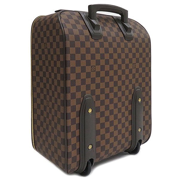 ルイヴィトン LOUIS VUITTON ペガス50 N23256 ダミエエベヌ ダミエキャンバス キャリーバッグ 茶 スーツケース 鍵１本・ネームタグ・ガーメント欠品