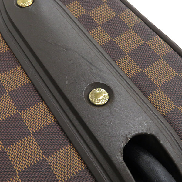 ルイヴィトン LOUIS VUITTON ペガス50 N23256 ダミエエベヌ ダミエキャンバス キャリーバッグ 茶 スーツケース 鍵１本・ネームタグ・ガーメント欠品