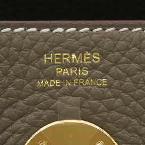 エルメス HERMES リンディ26 エトゥープ トリヨンクレマンス 2WAYバッグ ゴールド金具 新品 未使用 グレージュ