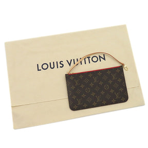 ルイヴィトン LOUIS VUITTON ネヴァーフル MM M46987 モノグラム×スリーズ モノグラムキャンバス トートバッグ ゴールド金具 茶 赤 肩掛け