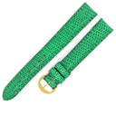 ショーメ CHAUMET アノー用 リザードバンド 純正GP製尾錠付き グリーン リザード GP 腕時計パーツ 未使用 純正 替え ベルト ストラップ 14ｍｍ グリーン