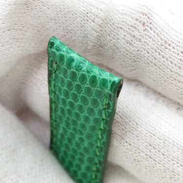 ショーメ CHAUMET アノー用 リザードバンド 純正GP製尾錠付き グリーン リザード GP 腕時計パーツ 未使用 純正 替え ベルト ストラップ 14ｍｍ グリーン