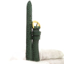 ショーメ CHAUMET アノー用 リザードバンド 純正GP製尾錠付き グリーン リザード GP 腕時計パーツ 新品同様 純正 替え ベルト ストラップ 14ｍｍ グリーン 緑