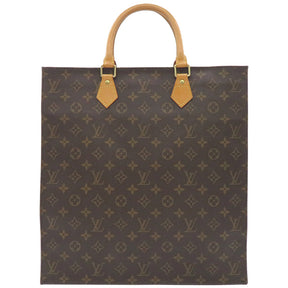 ルイヴィトン LOUIS VUITTON サック プラ M51140 モノグラム モノグラムキャンバス トートバッグ ゴールド金具 茶 ハンドバッグ