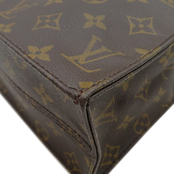 ルイヴィトン LOUIS VUITTON サック プラ M51140 モノグラム モノグラムキャンバス トートバッグ ゴールド金具 茶 ハンドバッグ