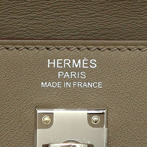 エルメス HERMES ケリームーヴ エトゥープ スイフト ショルダーバッグ シルバー金具 グレージュ