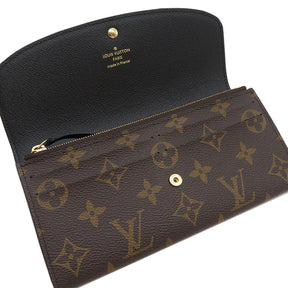 ルイヴィトン LOUIS VUITTON ポルトフォイユ エミリー M82157 モノグラム×モノグラムリバース モノグラムキャンバス モノグラムリバースキャンバス 長財布 ゴールド金具 茶