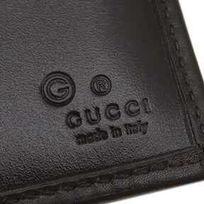 グッチ GUCCI 三つ折り 254586 ベージュ系 GGキャンバス レザー 長財布 ゴールド金具 茶 ベージュ