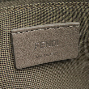 フェンディ FENDI バイザウェイ ミディアム 8BL124 グレージュ系 レザー 2WAYバッグ シルバー金具 ショルダー ハンドバッグ