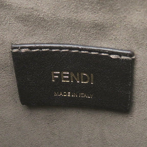 フェンディ FENDI モン トレゾール 8BS010A659F13VK ブラウン レザー 2WAYバッグ ゴールド金具 茶 ショルダー ハンドバッグ 巾着