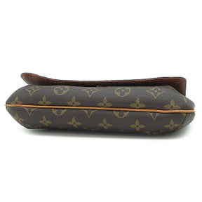 ルイヴィトン LOUIS VUITTON ミュゼットタンゴ M51257 モノグラム モノグラムキャンバス ショルダーバッグ ゴールド金具 茶 肩掛け