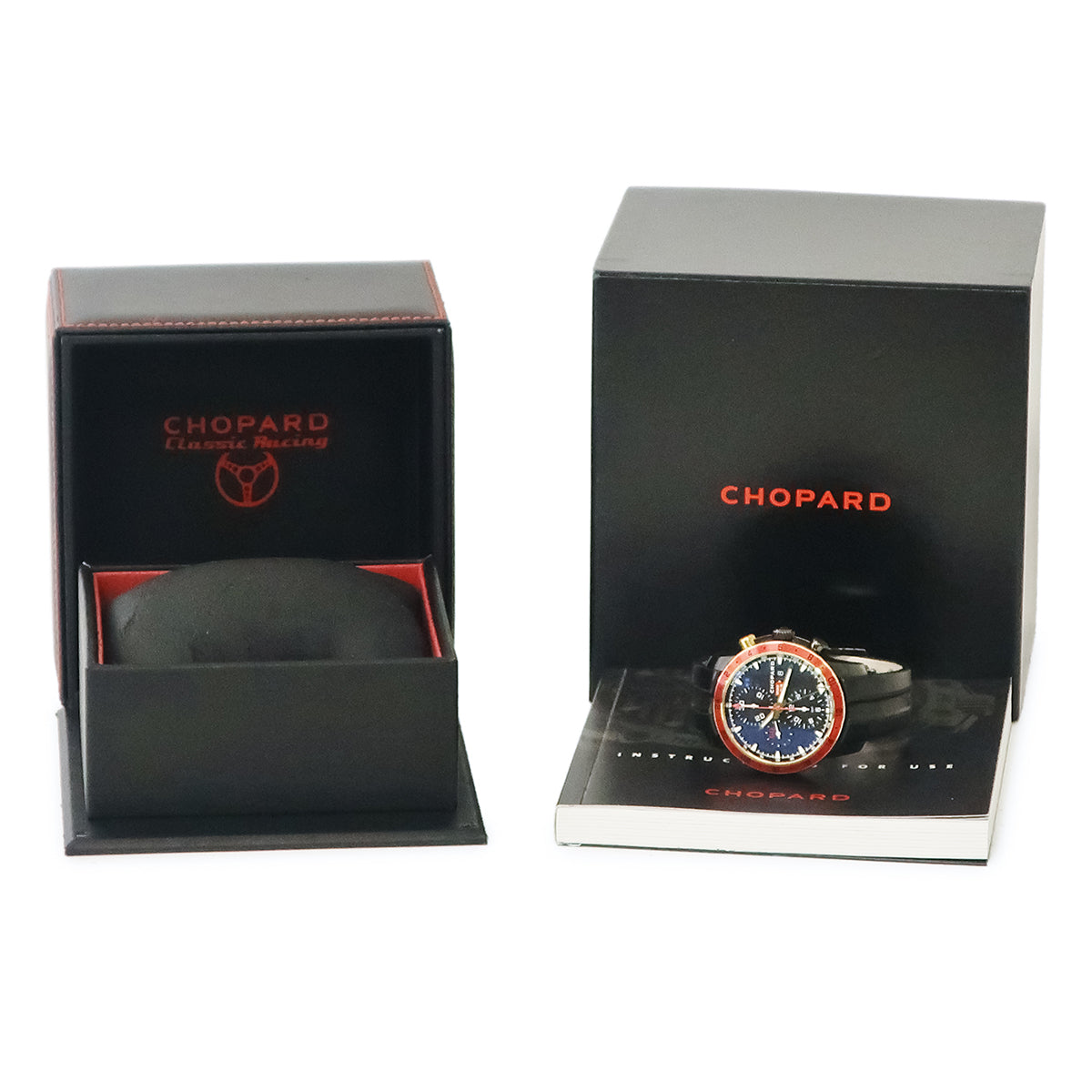 ショパール CHOPARD ミッレミリア ザガート GMT 168550-6001 自動巻き メンズ 限定 ブラック レッド