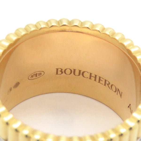 ブシュロン BOUCHERON キャトル レッド ダイヤモンド ラージ JRG0302150 4カラー K18YG K18PG K18WG セラミック ダイヤモンド #T50(JP10) リング 指輪 750 18K 9.5号