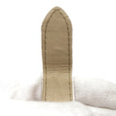 カルティエ Cartier ホワイト クロコダイル 腕時計パーツ 純正 Dバックル用 クロコ ベルト バンド ストラップ 22ｍｍ ホワイト 白