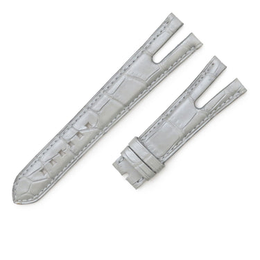 ハリーウィンストン Harry Winston アヴェニューＣ用 クロコバンド グレー クロコダイル 腕時計パーツ 純正 替え ベルト ストラップ 20ｍｍ グレー